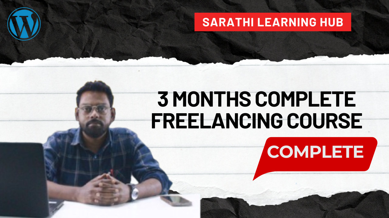 3 Months Complete Freelancing course